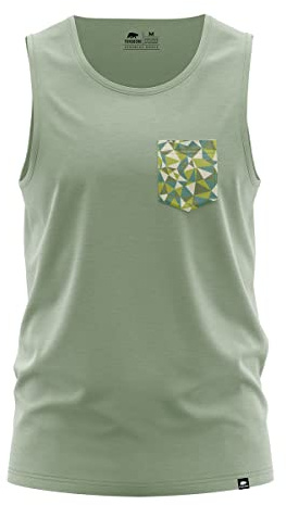 FORSBERG Tanktop Shirt in pastellgrün