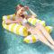 Lit de natation gonflable, salon flottant, hamac aquatique, 4 en 1, fauteuil de salon, matelas gonflable de piscine, accessoire de piscine, hamac d'eau de qualité supérieure pour adultes pour fêtes de
