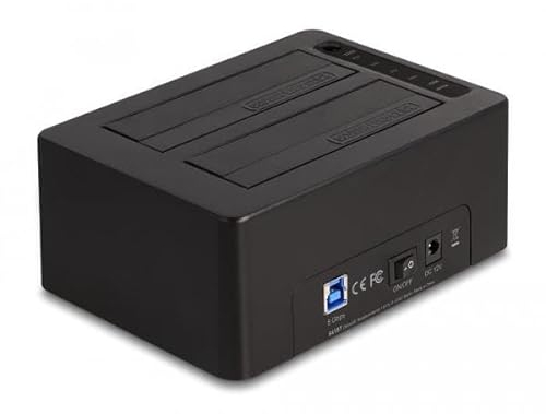DeLOCK USB Dual Dockingstation für 2 x SATA HDD/SSD
