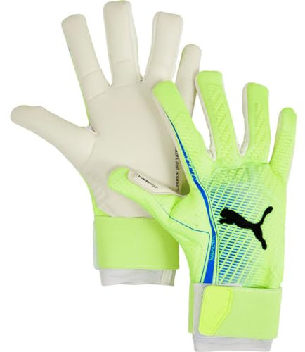 PUMA Ultra Ultimate Hybrid, Jungen Torwarthandschuhe, Fizzy Apple-Bluemazing, 10.5-041948