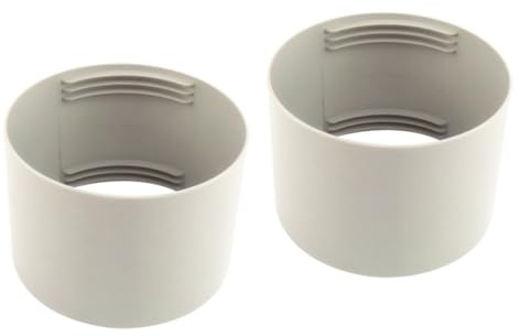 PRETYZOOM 2pcs Replacement Air Conditioner Exhaust Hose Coupler Hose Connector Pipe Extender for Window Ac
