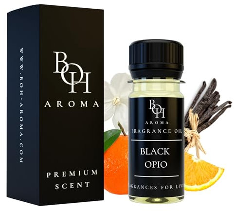BOH-Aroma BLACK OPIO Parfümöl ätherisches Öl für Diffuser | Duftöl für Diffuser | Premium Duftöl | Öl berühmter Parfüm-Hits | 1:1 wie Original | Intensiv & Langanhaltend | 30 ml