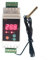 DIN-Schienen-Thermostat, AC90–260 V, DIN-Schieneninstallation Thermostat mit 2 Meter Sensor, 2-Wege-Ausgang Temperaturregler, Temperaturalarm-Controller für Zuhause, Büro