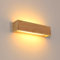 Pheashine LED Wandleuchte Innen, Moderne Wandlampe Innen Holz, Warmweiß 3000K Flurlampe, 35cm Lange Wandlampe für Schlafzimmer, Wohnzimmer, Treppenhaus Wandbeleuchtung