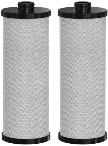 Vickmons KW1 Wohnmobil-Wasserfilter – Hochleistungs-Ersatz, kompatibel mit WaterPur KW1a und Neo-Pure NP-KW1 für eingebaute Wohnmobil-Wasserfiltersysteme, 2er-Pack