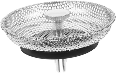 jojofuny de Crépine D'évier Filtre Anti-colmatage Bouchon en Acier Inoxydable Facile à Installer, pour Évier Cuisine à Usage Domestique
