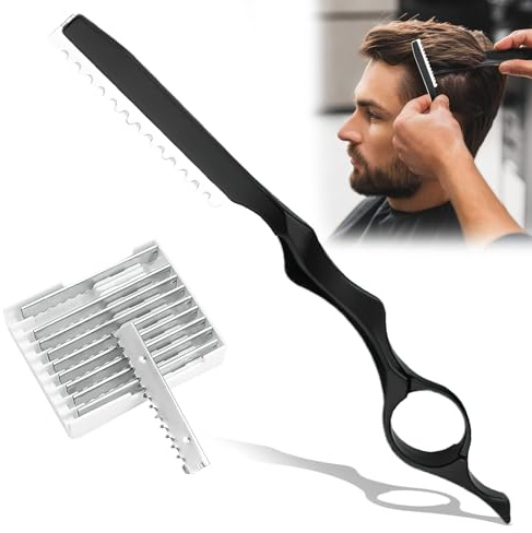 Haarrasierer zum Schneiden von Haaren, 11 Stück H Air Styling Rasierer Effilierkamm