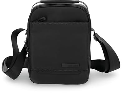 Travelite Cross Body Bag, WORKFLOW Umhängetasche aus recyceltem Material mit Sicherheitsfach, Sling Bag 23 cm, 2 Liter