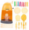 Milisten 1 set Interactive Imitation Ice Cream Machine Kit for Fun Kitchen Role Play for Boys and Develops Imagination and Hands Skills for Home and Playroom Activities