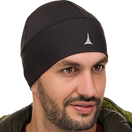 French Fitness Revolution - Schweißabweisende, Atmungsaktive Laufmütze, Helmfutter - Optimale Feuchtigkeitsableitung - Ideal zum Tragen unter einem Helm