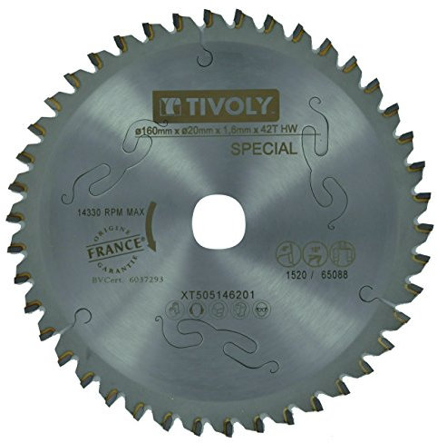 Tivoly XT505146201 Lame de Scie Circulaire Acier 160 cm