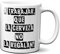 Planetacase - Taza desayuno frases graciosas - Cerámica - 330 mL - Apta para microondas y lavavajillas, 1 Unidad, 1 Color