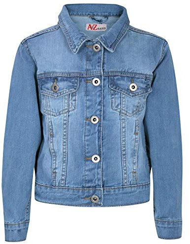 A2Z 4 Kids Girls Jackets Denim Style Trendy Fashion Jeans Jacket Stylish Coats for Girls New Age 3-13 Years