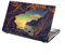 TaylorHe 13-14 inch Laptop Skin Vinyl Decal with Colorful Patterns and Leather Effect Laminate MADE IN England Cave Ocean