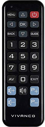 Vivanco RR Z 130 LG Fernbedienung Schwarz