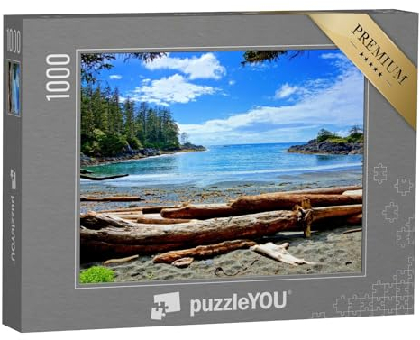 puzzleYOU: Puzzle 1000 Teile „Küste des Pacific Rim National Park, Vancouver Island, Kanada“ – aus der Puzzle-Kollektion Kanada