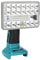 18V Werkzeuglicht, tragbares Außen-Weit- und Langstrecken-Baustellenlicht mit USB-Anschluss,Hipoke 18W Taschenlampe kabelloses LED-Arbeitslicht, kompatibel mit MaKita 14,4-20V Lithiumbatterie BL1860