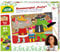 Lena 65835 - Hammerspiel Party, Nagelspiel mit 38 farbigen Teilen & 16 Sonderteile, XXL Grundplatte aus Kork ca. 28 x 19,5 cm, Hammer und Nägel, Klopfspiel für Kinder ab 3 Jahre, Hämmerchenspiel