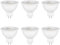 MR16 Lampadine LED GU5.3 12V 5W, Equivalenti a 50W Lampadina Alogene, Luce Calda 2700K, 500LM, Faretto 120 ° Fascio Luminoso, Non Dimmerabile, 6 Pezzi