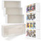 Welloux Vitrine kompatibel mit Funko Pop Boxen, stapelbar 4 einreihig, mit transparenter Abdeckung zum Schutz Ihrer Sammlung vor Staub (Platz für 12 Pops)