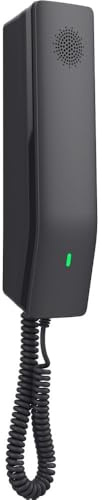 Grandstream GHP611 Kompaktes Hoteltelefon mit integriertem WLAN, schwarz