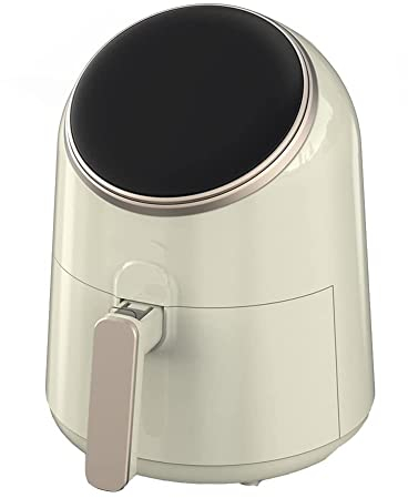 SHERAF Freidora De Aire De 3L, Freidora De Aire con Pantalla Táctil, Horno Sin Humo, Temporizador De 60 Minutos Y Función De Apagado Automático, Lavable En Lavavajillas, Freír, Hornear, Calentar Y