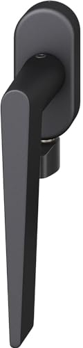 FSB Fenstergriff 34 1005 mit Selbstverriegelung, Aluminium schwarz matt