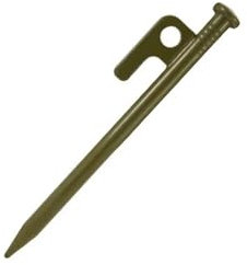 Vordach Nagel Camping Zelt Farbige Bodennägel Pfähle Baldachin Zeltheringe Edelstahl Garten Bodennagel Hängematte Trampolin Zubehör Zeltheringe (Color : 20cm deep Green)