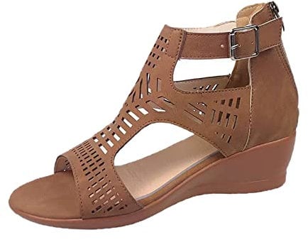 Orthopädische Sandalen Damen Sommer - Damen Torthopädische Sandaletten Sport Outdoorsandalen Damen mit Weiches Fußbett Wandern Outdoor Sandalen Sandalen Breite Damen Günstig Badeschlappen
