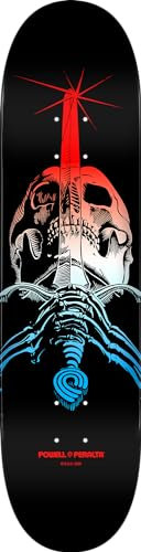 Powell Peralta Skull & Sword Skateboard-Deck, Blue Fade, 22,9 x 83,7 cm