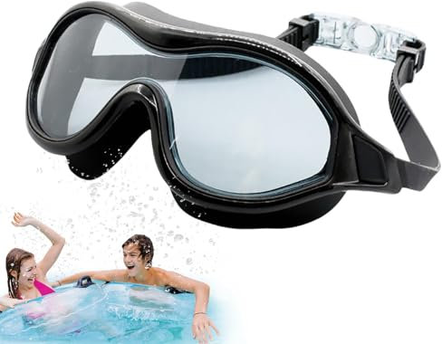 Gafas De Natación Graduadas- Vista Gafas De Piscina Para Adultos| Juego De Gafas De Natación De Silicona, Fácil De Sostenir, Para Natación Al Aire Libre, Para Jóvenes, Mujeres, Hombres, Adultos, Bam