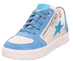 Superfit Stella Sneaker, Hellblau/Weiß 8400, 28 EU