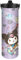 HOOKTA Kuromi Botella de agua de acero inoxidable de 590 ml, con mango, para deportes de gatito, botellas de agua con pajita, a prueba de fugas, reutilizable (tocar la guitarra)