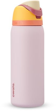 Owala FreeSip Insulated Stainless Steel Water Bottle with Straw for Sports and Travel, BPA-Free Sports Water Bottle, 32 oz, Candy Store