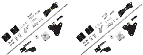 Wlauqueta 2X Doppel Z-Achsen Upgrade Kit mit Gewinde Spindel Schritt Motor, Geeignet für / V2 / Pro 3D Drucker