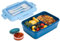 Oamwrae Porta Pranzo Umami con Posate per Bambini e Adulti, 1300ml Lunch Box con 3 Scomparti, Schiscetta Pranzo a Prova di Perdite, Adatta al Microonde e Lavabile in Lavastoviglie