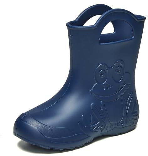 Ladeheid Gummistiefel Kinder EVA Regenstiefel Jungen Mädchen LA-CA-01 | Federleicht, wasserdicht und bequem, als Regenschuhe für Jungen und Mädchen, flexibel für Regen, Matsch, Schule und Alltag