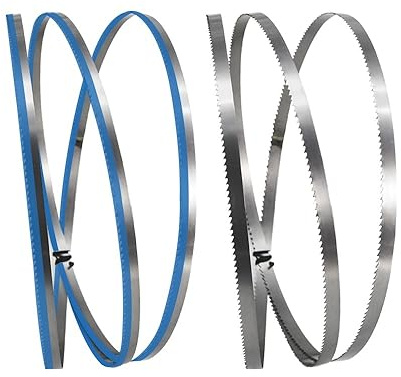 carbon steel bandsaw blade, 2PCS 1490mm 10TPI Bandsaw Blades 1490x6.35x0.35mm Power Tool Accessories for Wood Band Saw schappach BASA 1.0 Iumber jack BS200