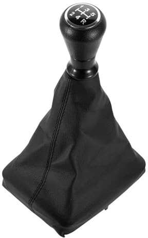 OWALPHVIQ Pomo Palanca Cambio Accesorios Coche Funda Protectora para Palanca Cambios Bola Cambio Negra para Peugeot para 206 207 406 para Citroën Palanca Cambios
