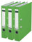 Leitz Qualitäts-Ordner 180° Plastik, 3er Pack, das Original, DIN A4 Aktenordner 5 cm schmal, 90% Recycling-Karton, 30% Pre-Consumer Recycling-Kunststoff, Mit 180° Mechanik, 350 Blatt, Grün, 310345055