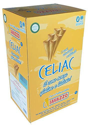 40 conos veganos para helado sin gluten ni lechosa para celuros, wafer Ice Cream gluten free conos para heladerías y monodosis.