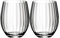RIEDEL Tumbler Collection Optical O Longdrink, 2er Set, Klares Kristallglas, maschinell gefertigt