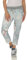 CLEOSTYLE angesagte Damen Jogginhose im Boyfriend-Style für Freizeit, Sport und Fitness 9-2 (Hellblau/Blume)