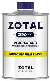ZOTAL ZERO - Desinfectante Microbicida Limón | Limpieza Profunda | Uso Profesional y Doméstico | Aroma Fresco (1 Unidad - 500 ml Total)