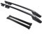 OMAC Dachreling + Dachträger Set kompatibel mit VW Amarok 2010-2020 Aluminium Schwarz 4tlg
