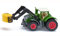 siku 1539, Fendt 1050 Vario Traktor, Metall/Kunststoff, Grün, Schwenkbare Ballenzange und abnehmbare Kabine