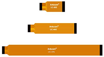 Arducam for Raspberry Pi Zero Camera Cable Set, 1.5 2.87 5.9 Ribbon Flex Extension Cables for Pi Zero&W, Pack of 3