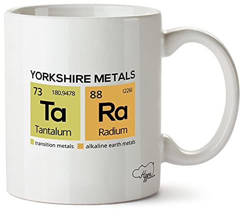 Hippowarehouse Yorkshire Metals Printed Mug Cup Ceramic 10oz