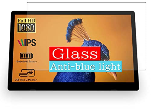 ノーブランド品 VacFun Anti Lumière Bleue Protection d'écran en Verre Trempé, compatible avec One Netbook 15.6 TECH-ONE PD01 Visible Area Screen Protector NewVersion