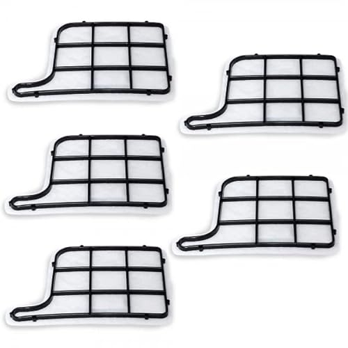 PRIMEBAG - 5 Hochwertige Motorschutzfilter - kompatibel für Vorwerk Kobold 135 136 - Bestleistung beim Saugen (D: Motorschutzfilter)